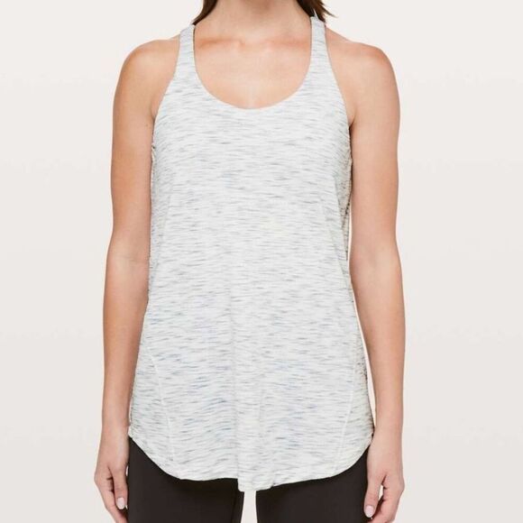 ✨ Lululemon Moment to Movement 2-in-1 Tank Top in Gray and Black - Size 4 - Picture 2 of 11
